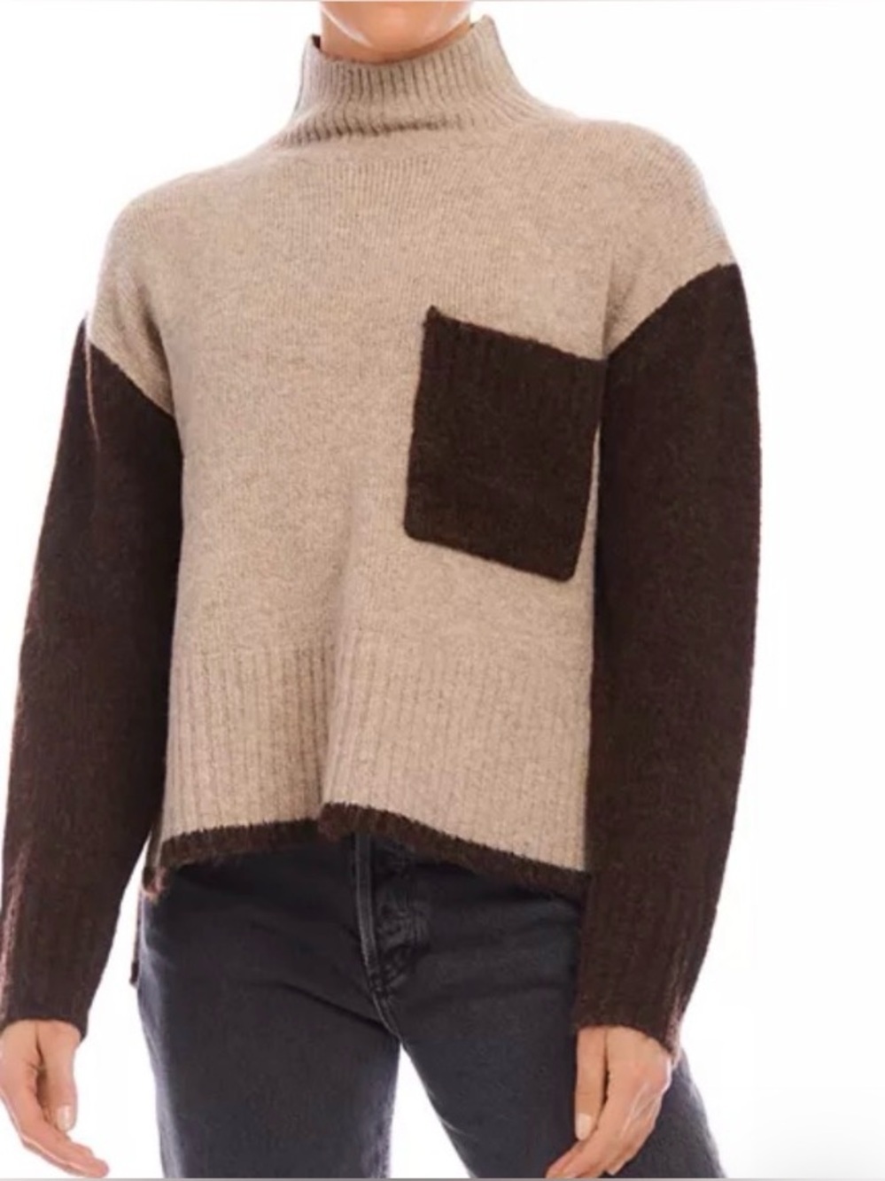 Fifteen Twenty Colette Color Block Sweater